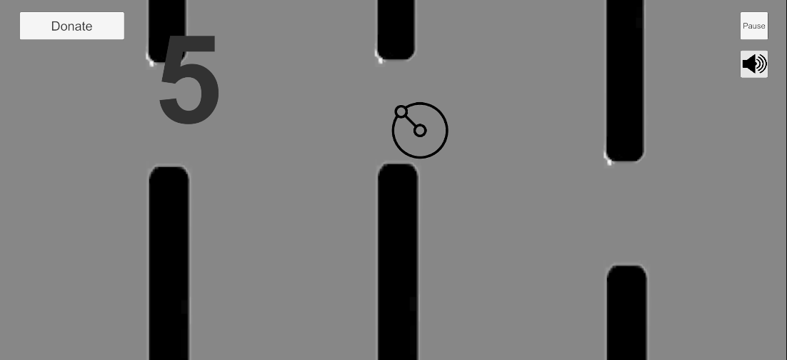 Flappy Radius gameplay